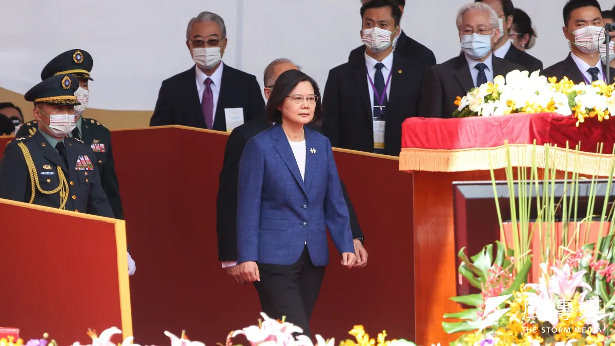 總統蔡英文國慶演說,呼籲朝野政黨「共識化分歧、團結守台灣」,但不到三天,就發生行政院長蘇貞昌在國會痛批在野黨立委「不要臉」事件。(顏麟宇攝)