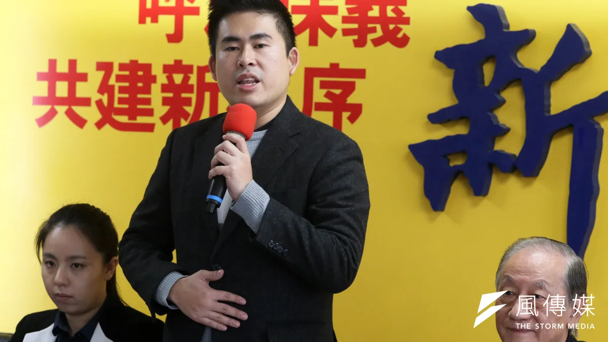 新黨全國委員會發言人王炳忠表示,的確不排除會有提名到2席的選區,但不一定是松山信義、士林北投、大安文山等3選區,可能會有其他或更多選區。(資料照,蘇仲泓攝)