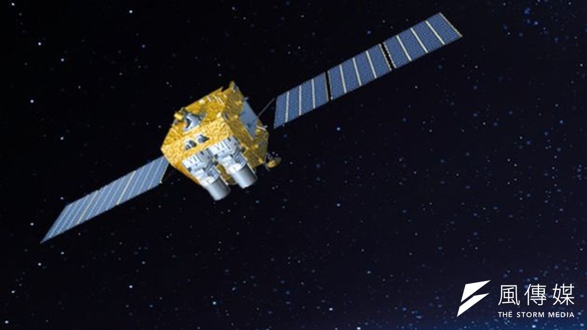 「高分1號」衛星。(國防科工局) 「高分1號」衛星。(國防科工局)