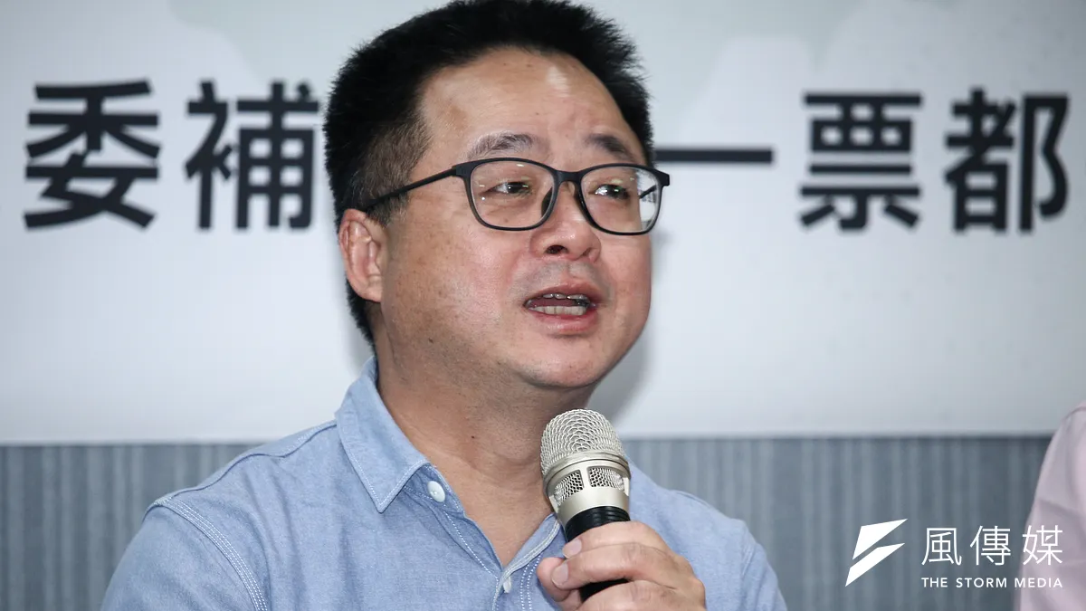 民進黨秘書長羅文嘉談未來方向。(資料照片,蔡親傑攝)