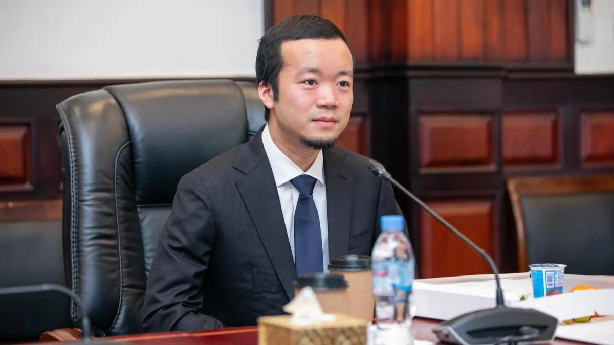 遭到美國財政部和司法部聯合起訴的太子集團控股創辦人兼董事長陳志。(資料照,取自臉書粉專Prince Bank Plc.)