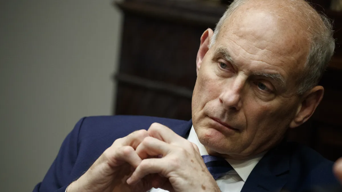 美國總統川普的白宮幕僚長凱利(John Kelly)(AP)