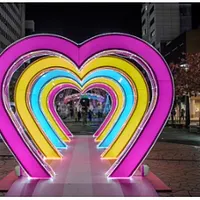 静岡市は11月21日から冬のイルミネーションイベント「おまちハートファンタジー」を開催し、日本平や駿府城公園、清水港など、市内の夜景スポットもあわせて紹介している。(写真/静岡市PR事務局提供) 静岡市は11月21日から冬のイルミネーションイベント「おまちハートファンタジー」を開催し、日本平や駿府城公園、清水港など、市内の夜景スポットもあわせて紹介している。(写真/静岡市PR事務局提供)