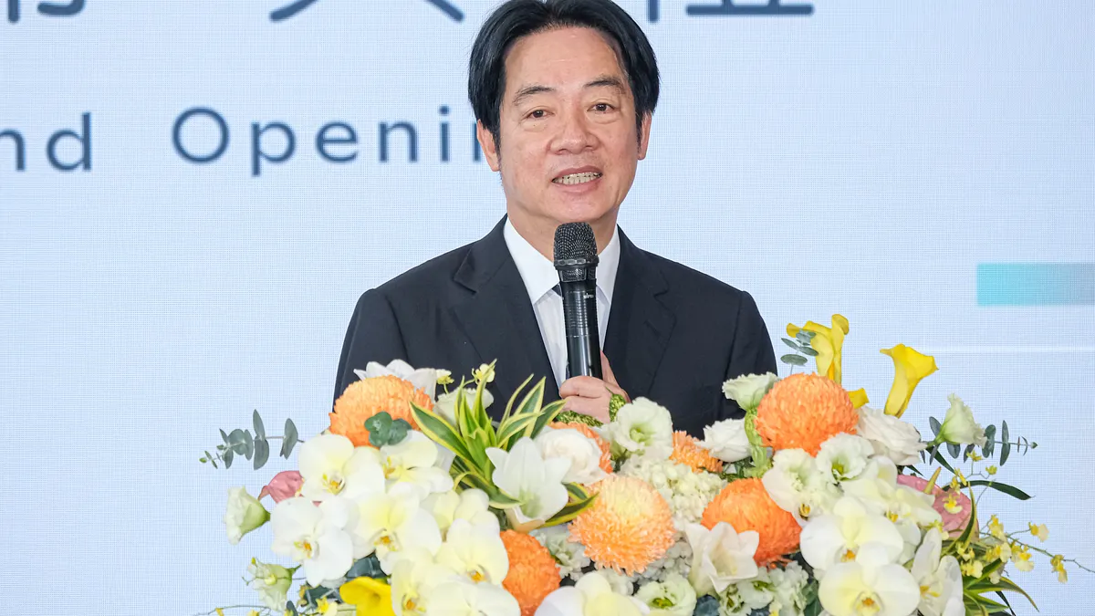 17日に行われた国家文書館の開館式に出席する賴清德氏。(写真/劉偉宏撮影) 17日に行われた国家文書館の開館式に出席する賴清德氏。(写真/劉偉宏撮影)