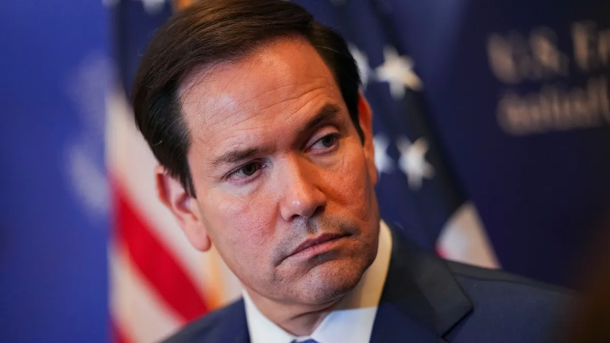 U.S. Secretary of State Marco Rubio speaks to the media in Bahrain on June 25, 2026, following the conclusion of his Middle East trip. (AP)
