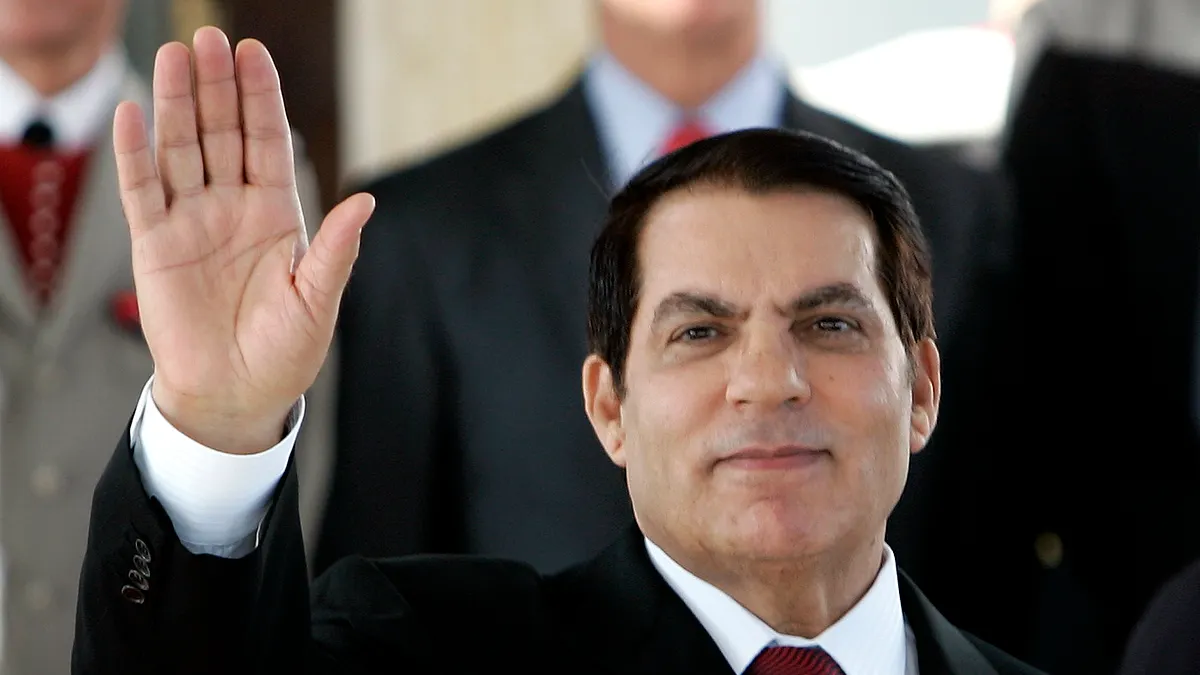 突尼西亞前總統本.阿里(Zine El Abidine Ben Ali)(AP)