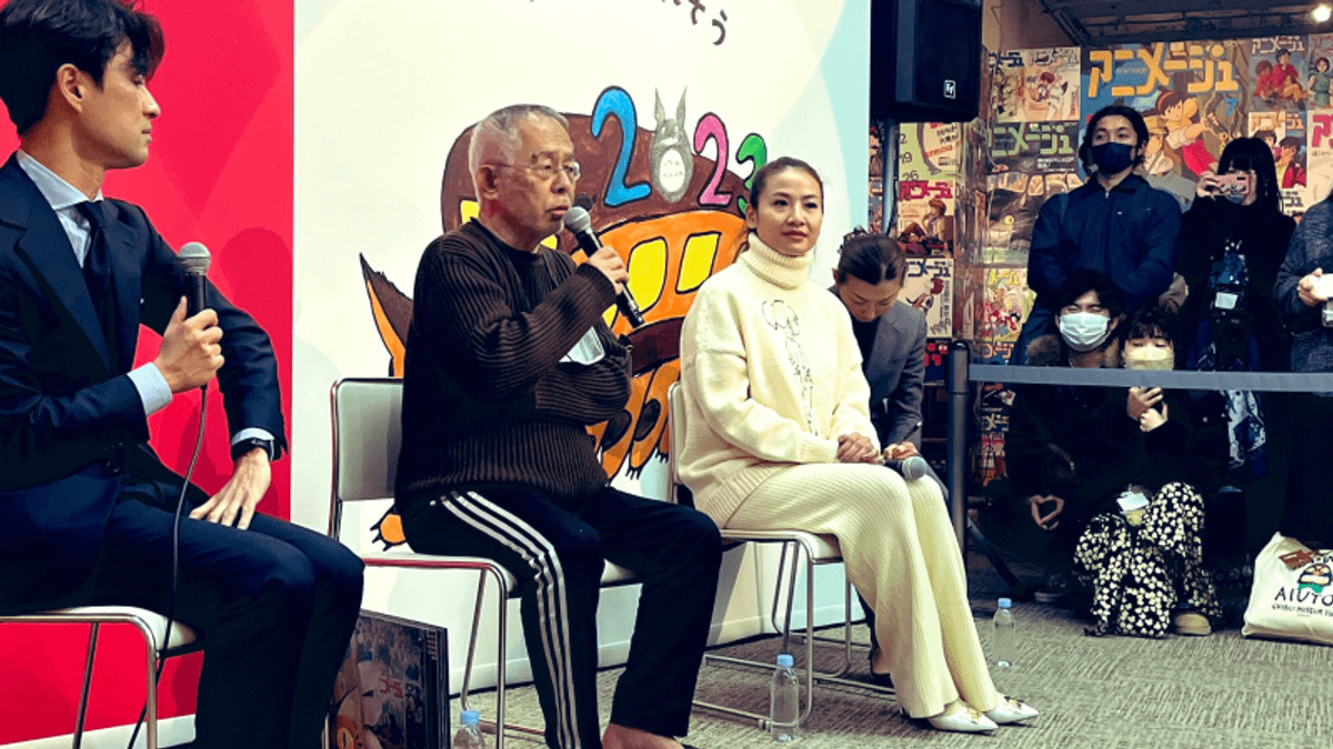 吉卜力工作室創辦人之一鈴木敏夫近日陷入桃色風暴。(圖/翻攝自吉卜力工作室官方推特@animage_ghibli) 吉卜力工作室創辦人之一鈴木敏夫近日陷入桃色風暴。(圖/翻攝自吉卜力工作室官方推特@animage_ghibli)