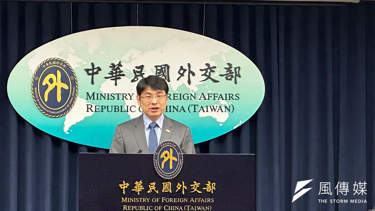 外交部發言人蕭光偉。(羅立邦攝) 外交部發言人蕭光偉。(羅立邦攝)