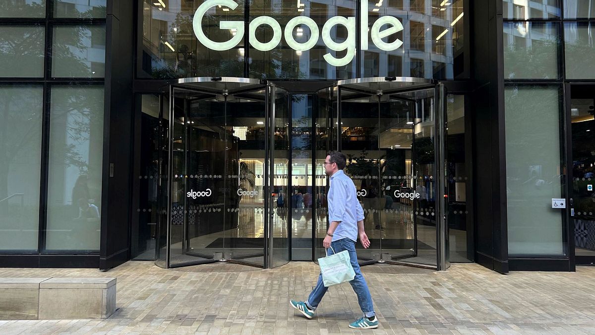 美國科技大廠Google傳出裁員。(資料照,美聯社) 美國科技大廠Google傳出裁員。(資料照,美聯社)