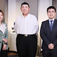 風傳媒の『下班國際線』番組は2日、司会者の路怡珍氏(左から)、中華新時代智庫基金会理事長の李大壯氏、風傳媒両岸センター主任の張鈞凱氏による対談が行われた。(柯承惠撮影) 風傳媒の『下班國際線』番組は2日、司会者の路怡珍氏(左から)、中華新時代智庫基金会理事長の李大壯氏、風傳媒両岸センター主任の張鈞凱氏による対談が行われた。(柯承惠撮影)