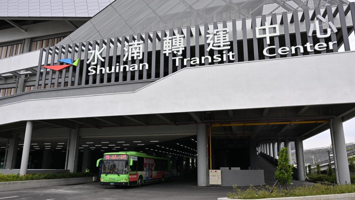 水湳轉運中心8/5啟用 中市9條市區公車8/6進駐串聯機場、高鐵交通