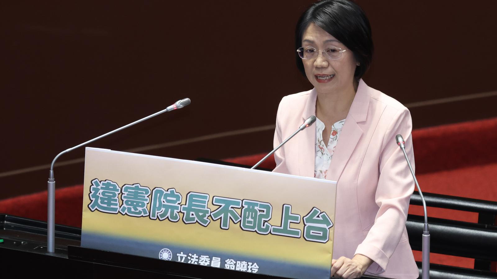 吳典蓉專欄:翁曉玲真的卡到賴清德?