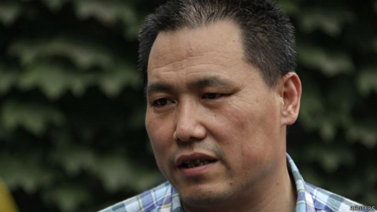 著名維權律師浦志強以擾亂公共秩序罪被捕。 著名維權律師浦志強以擾亂公共秩序罪被捕。