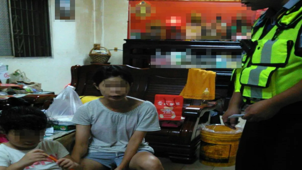單親媽與家人發生口角想不開 警即刻救援阻憾事