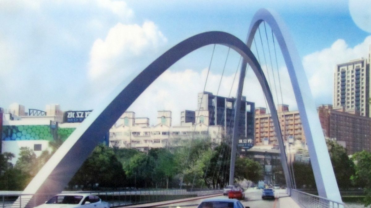 蘆竹忠孝西橋改建動工 雙交叉設計將成地標橋樑 蘆竹忠孝西橋改建動工 雙交叉設計將成地標橋樑