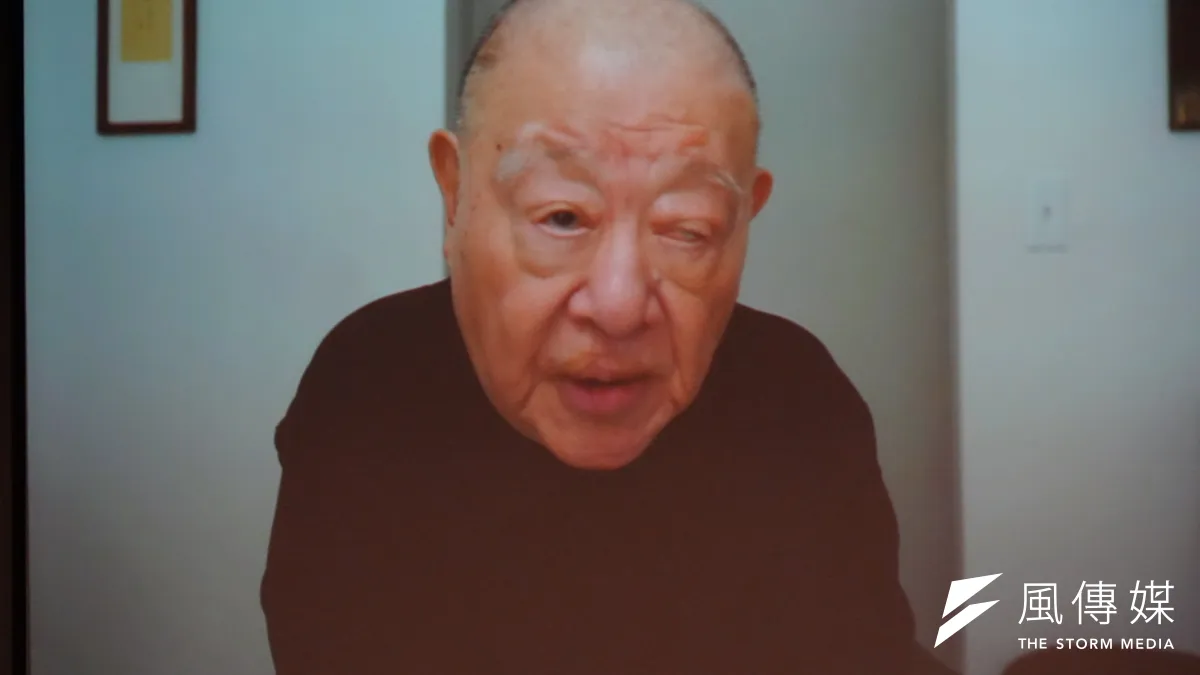 2024唐獎漢學獎得主、中研院院士許倬雲28日發表專題演講,指出面對國際情勢的失衡與衝突,不要拋棄中華文化重視人與自然調和的精神。(張鈞凱攝)
