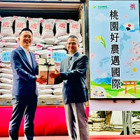 台湾・桃園産の高品質米が日本へ輸出され、副市長の蘇俊賓氏が出荷セレモニーに出席した。(写真/桃園市政府提供) 台湾・桃園産の高品質米が日本へ輸出され、副市長の蘇俊賓氏が出荷セレモニーに出席した。(写真/桃園市政府提供)