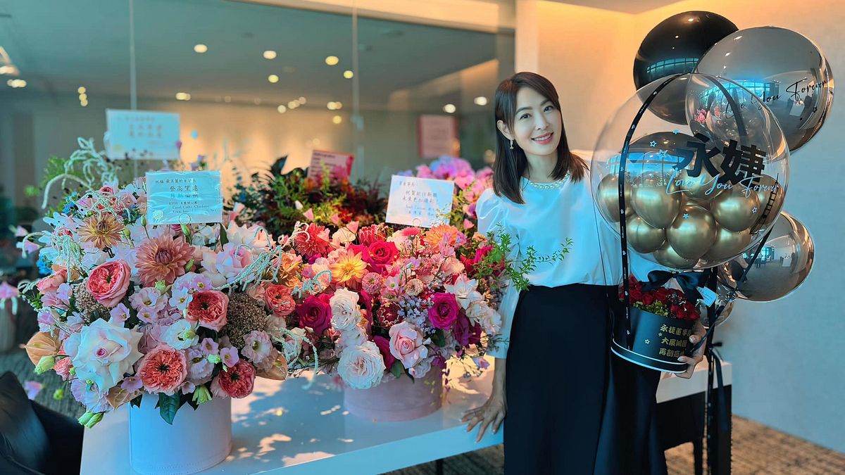 台灣民意基金會民調結果顯示,賈永婕擔任台北101董事長還算受社會歡迎。(取自賈永婕臉書) 台灣民意基金會民調結果顯示,賈永婕擔任台北101董事長還算受社會歡迎。(取自賈永婕臉書)