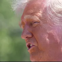2026年5月19日、ホワイトハウスのバンケットルーム改修工事を視察する米大統領のドナルド・トランプ氏。(写真/AP通信提供) 2026年5月19日、ホワイトハウスのバンケットルーム改修工事を視察する米大統領のドナルド・トランプ氏。(写真/AP通信提供)