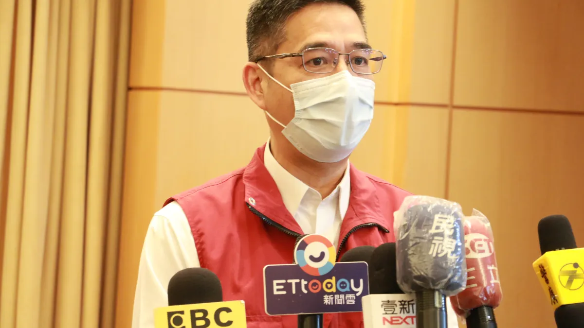 民政局局長柯慶忠陞任副秘書長,喬治華盛頓大學法學碩士。(圖/李梅瑛攝)