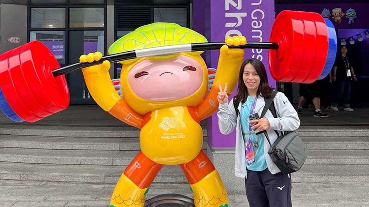 2023年第十九屆杭州亞運10月8日順利落幕,舉重女神郭婞淳也在女子舉重59公斤級榮獲銅牌,並與亞運吉祥物合影。(圖/富邦金控) 2023年第十九屆杭州亞運10月8日順利落幕,舉重女神郭婞淳也在女子舉重59公斤級榮獲銅牌,並與亞運吉祥物合影。(圖/富邦金控)