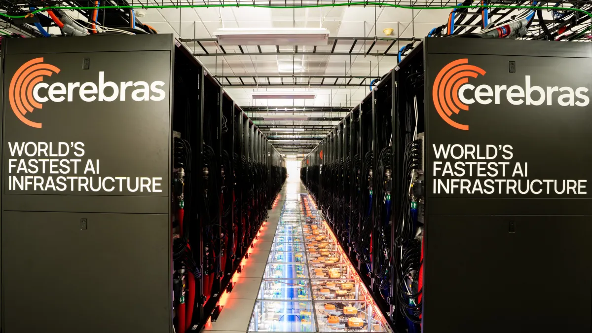 AI chip rising star Cerebras Systems debuted on May 14 at an IPO price of $185 per share, with its stock surging to a high of $386 on its first day of trading. (File photo, courtesy of Cerebras official website)