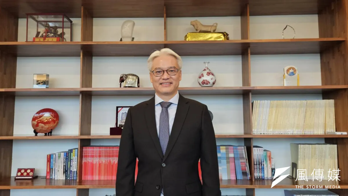 金融研訓院院長高一誠。(王秋燕攝)