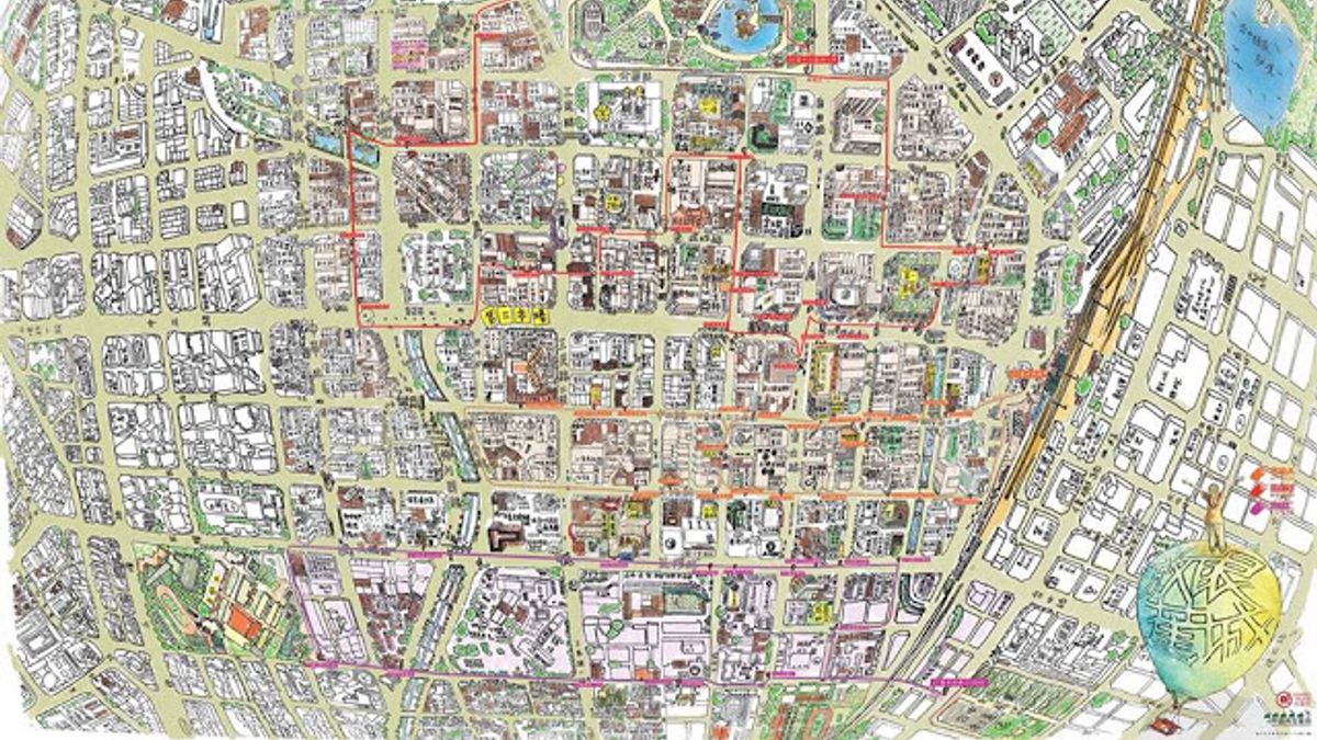 大墩報第六刊,可至中區再生基地索取,以6位繪師(其中一位便是寫作中區)接力組合完成。(圖/中區再生基地@facebook) 大墩報第六刊,可至中區再生基地索取,以6位繪師(其中一位便是寫作中區)接力組合完成。(圖/中區再生基地@facebook)