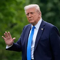 米国大統領トランプ。(AP通信) 米国大統領トランプ。(AP通信)
