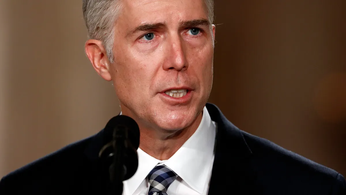 美國最高法院大法官提名人葛薩奇(AP)