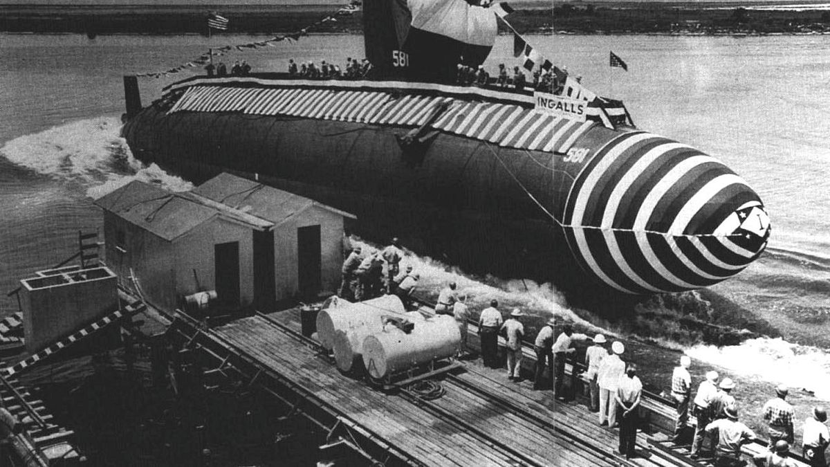 日本海上自衛隊10月17日發布消息,宣布旗下最新「大鯨級」(Taigei-class)潛艦四號艦於川崎重工的神戶工廠正式下水。(US Navy) 日本海上自衛隊10月17日發布消息,宣布旗下最新「大鯨級」(Taigei-class)潛艦四號艦於川崎重工的神戶工廠正式下水。(US Navy)