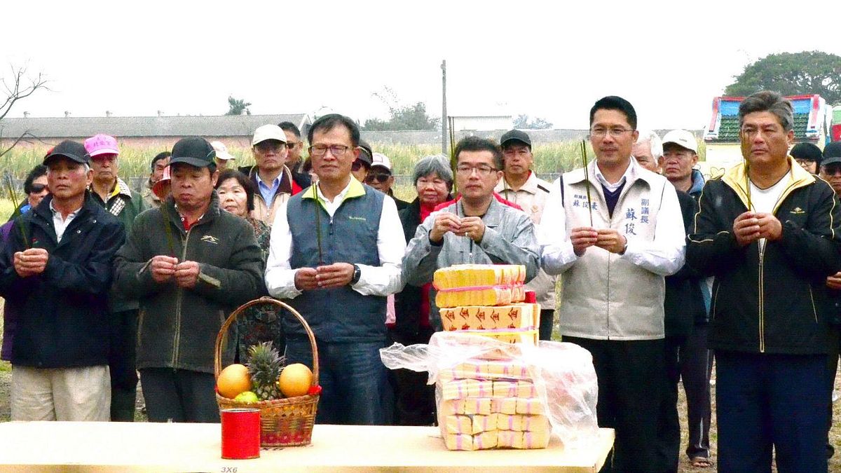 四湖飛沙社區景觀工程動土 盼吸引遊客駐足 四湖飛沙社區景觀工程動土 盼吸引遊客駐足