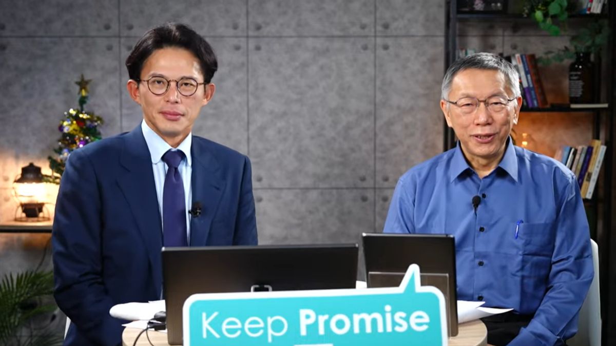 笑談黃國昌變「爐主」 柯文哲稱越看越擔心:每一台打鄭麗文都沒打你用力