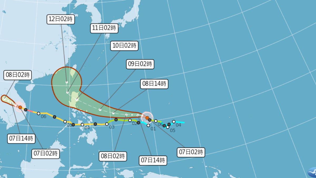 鳳凰颱風恐升級強颱!「緊急北轉」最大風雨時段曝 鄭明典揭1異象讓預測難上加難
