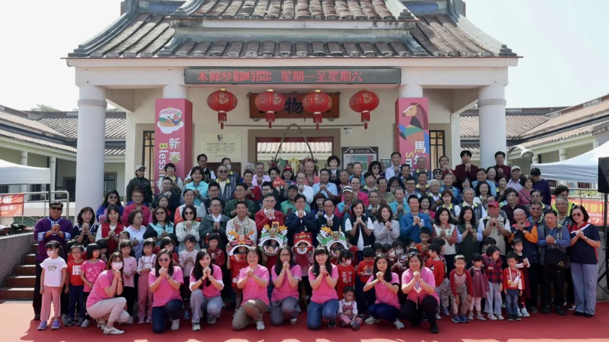市長陳其邁參加「馬年Smile 客家Style 新春Blessing新春祈福」活動。(圖/高市府提供)