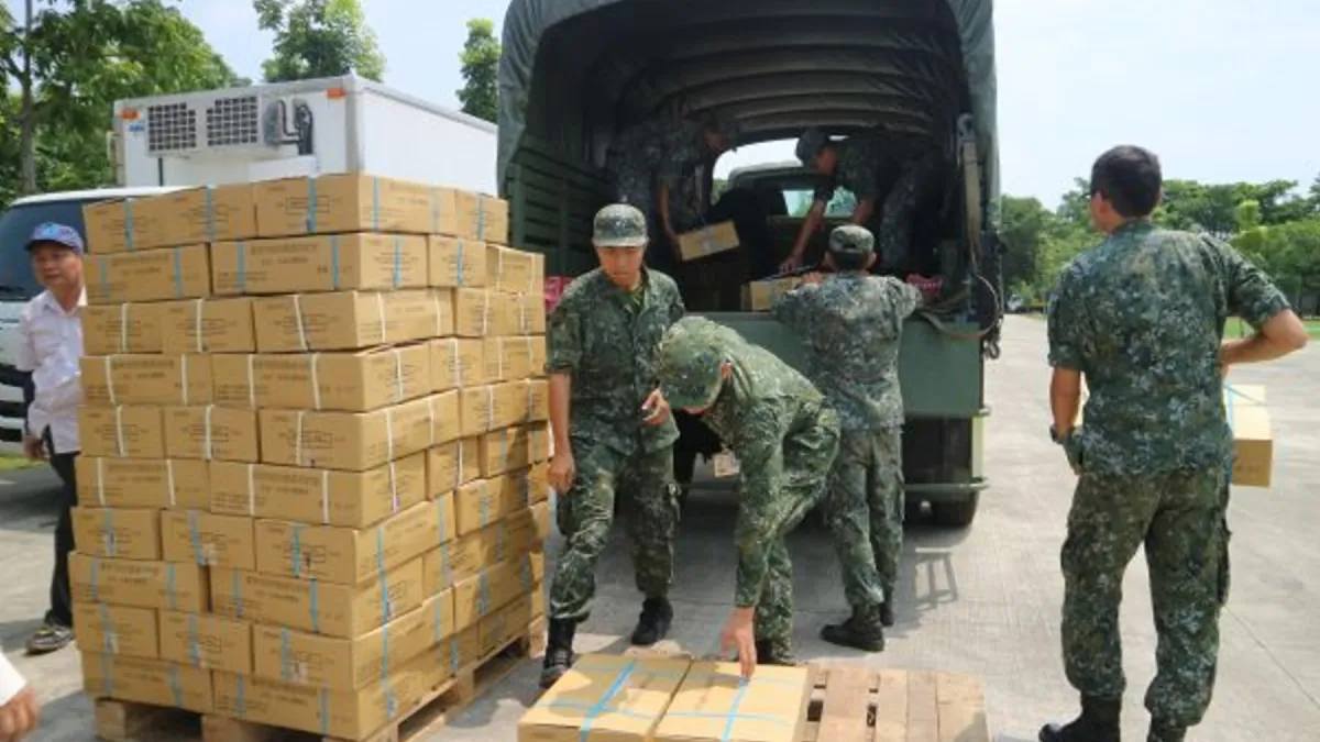 慰問國軍官兵辛勞 南市府致贈台灣鯛加菜