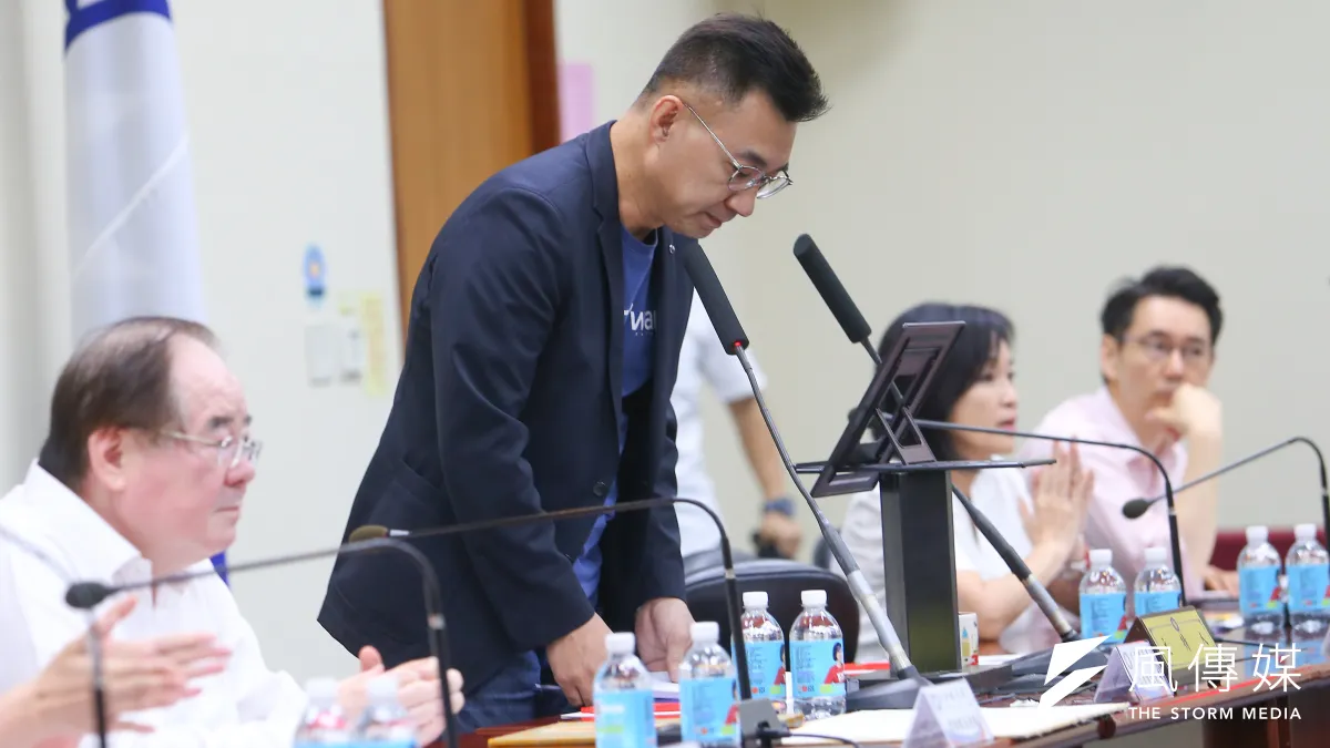 國民黨內人士指出,黨主席江啟臣(見圖)暴露年輕世代底氣不足的缺點。(資料照,顏麟宇攝)