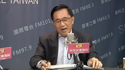 前總統陳水扁(見圖)日前在自己主持的廣播節目中與來賓談到已故的前新光醫院副院長黃芳彥。(擷取自《有夢上水》YouTube頻道)