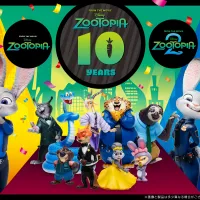映画『ズートピア』公開10周年を祝し、名場面や人気キャラクターを立体化した記念グッズが揃う「Happyくじ」が8月1日より全国展開される。(写真/© Disney提供) 映画『ズートピア』公開10周年を祝し、名場面や人気キャラクターを立体化した記念グッズが揃う「Happyくじ」が8月1日より全国展開される。(写真/© Disney提供)