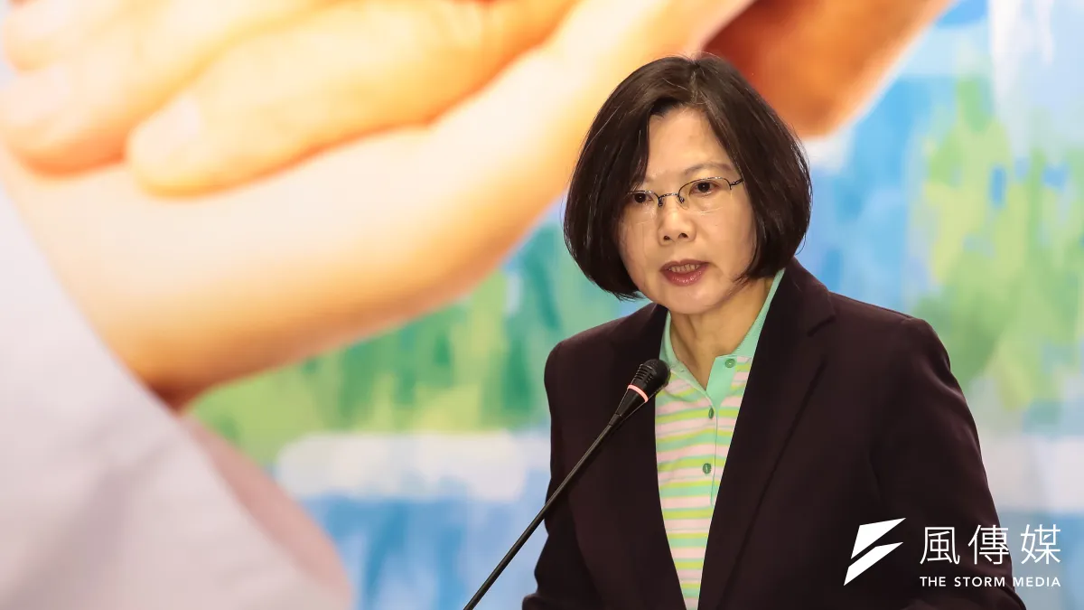 民進黨總統當選人蔡英文名字取得好,上上大吉!(資料照/顏麟宇攝)
