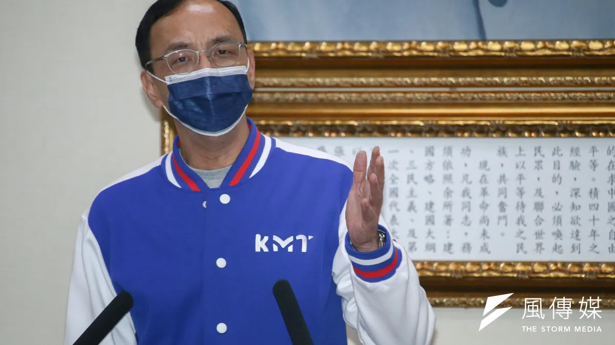 九合一勝選,國民黨主席朱立倫值得肯定。(蔡親傑攝)