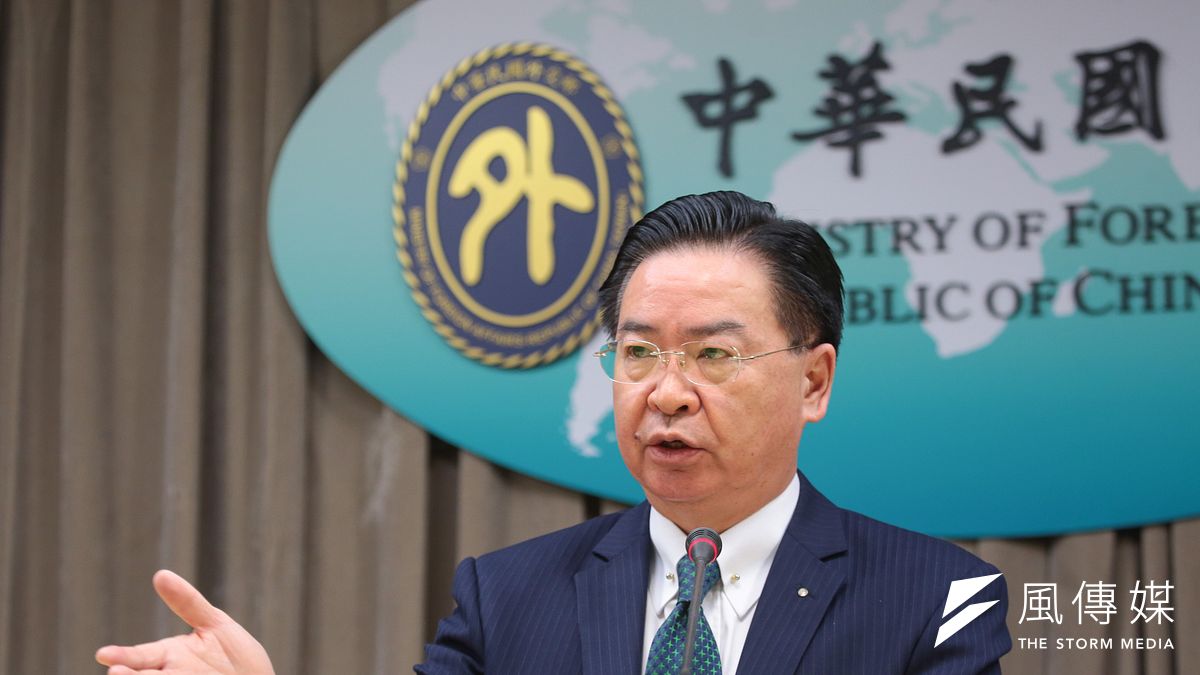 外交部長吳釗燮。(顏麟宇攝) 外交部長吳釗燮。(顏麟宇攝)