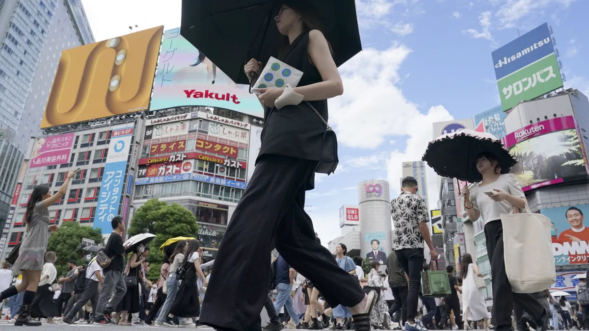 日本東京首都圈8月新建住宅大樓銷售戶數連續第5個月陷入萎縮。(美聯社)