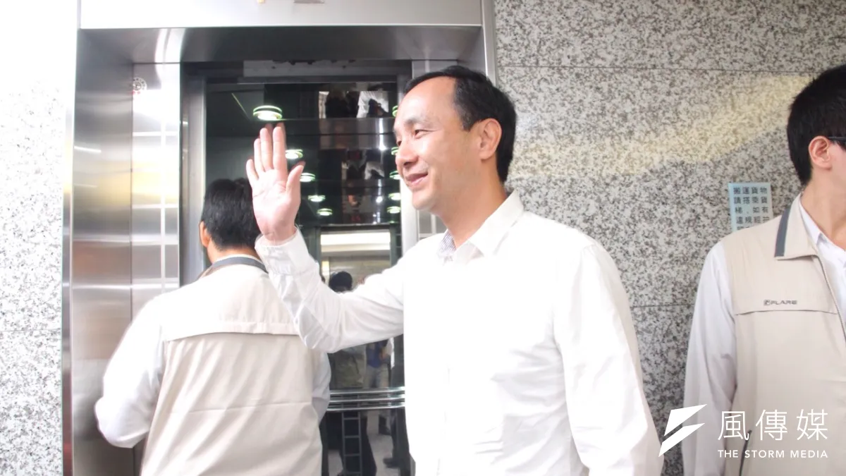 經過近月偵查,特偵組今日上午宣布國民黨總統參選人朱立倫不起訴。(資料照片,曾原信攝)