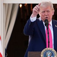 アメリカのドナルド・トランプ大統領。(AP通信) アメリカのドナルド・トランプ大統領。(AP通信)