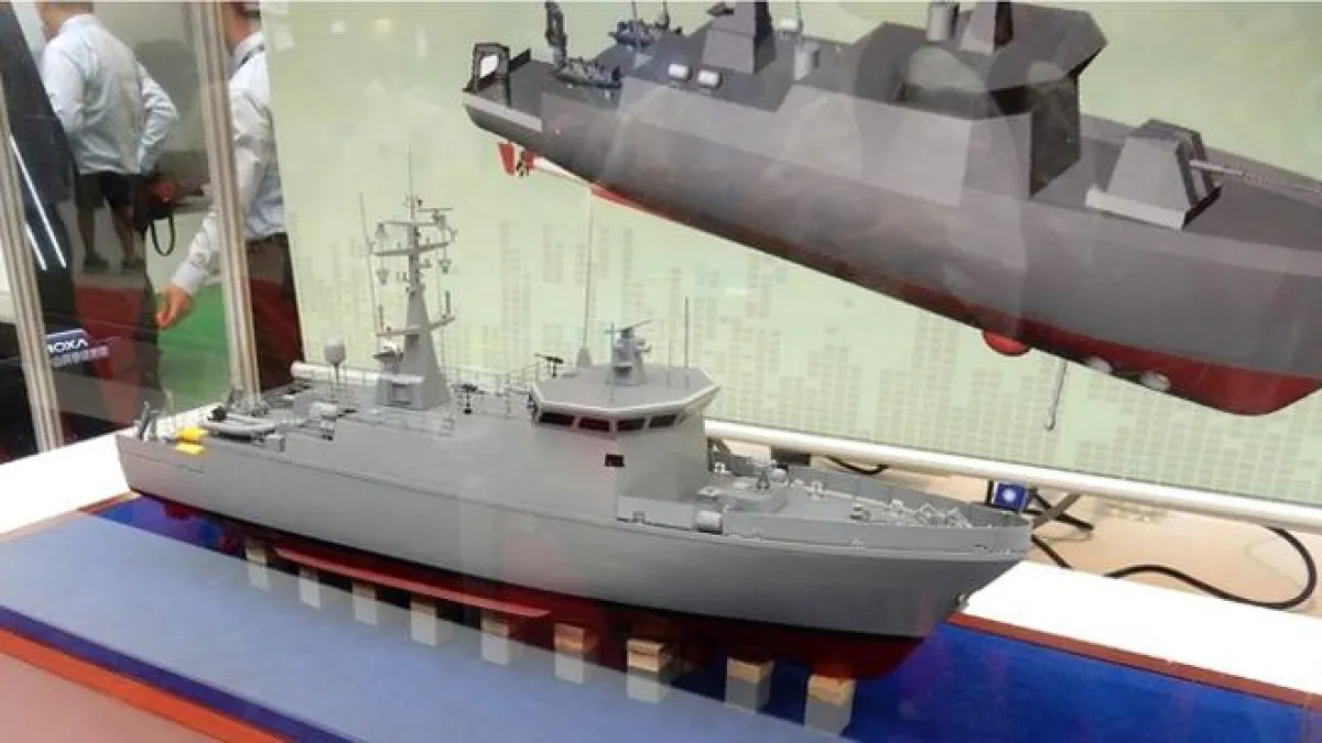 台灣海軍的第一艘新型掃雷艇(獵雷艦)原本應該在今年7月返台,但是船沒回來卻爆出承包商發生財務困難等問題。(BBC中文網)