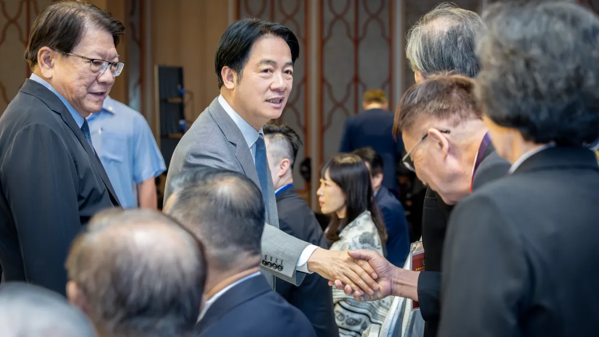 民進黨才剛在7月26日大罷免投票被完封,賴清德政府緊接著將面對8月的核三重啟公投。(資料照,總統府提供)