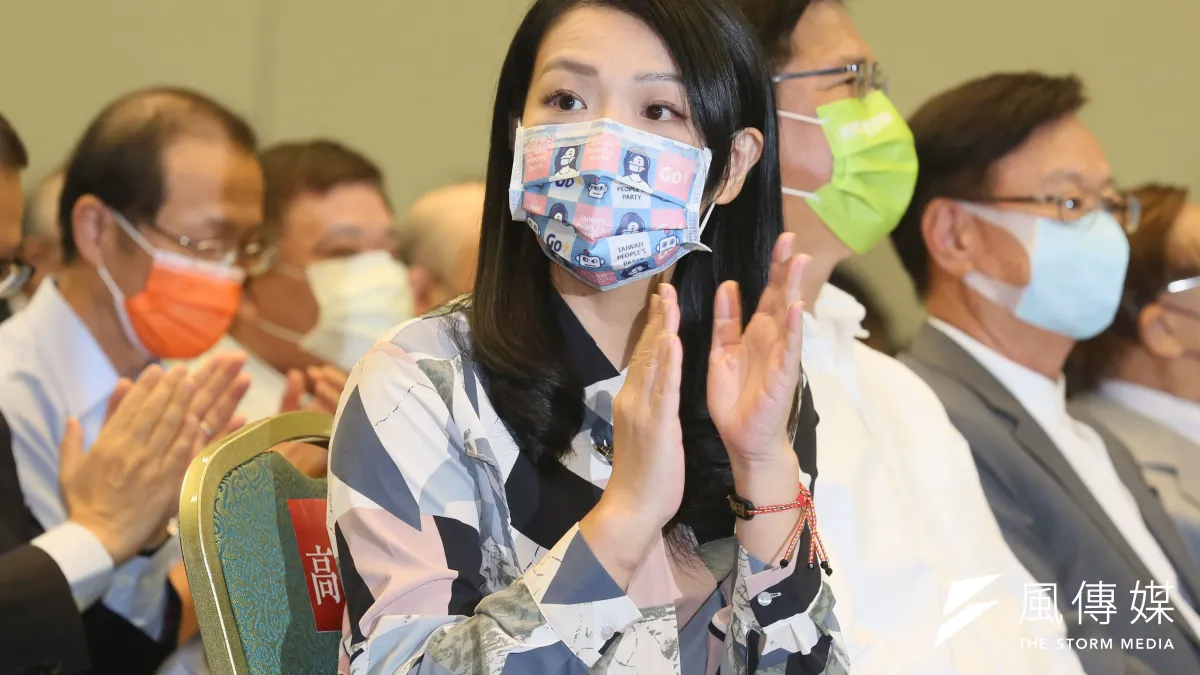 立委高虹安競選新竹市長,民進黨向資策會調閱她的個資紀錄,做為攻擊子彈。(柯承惠攝)