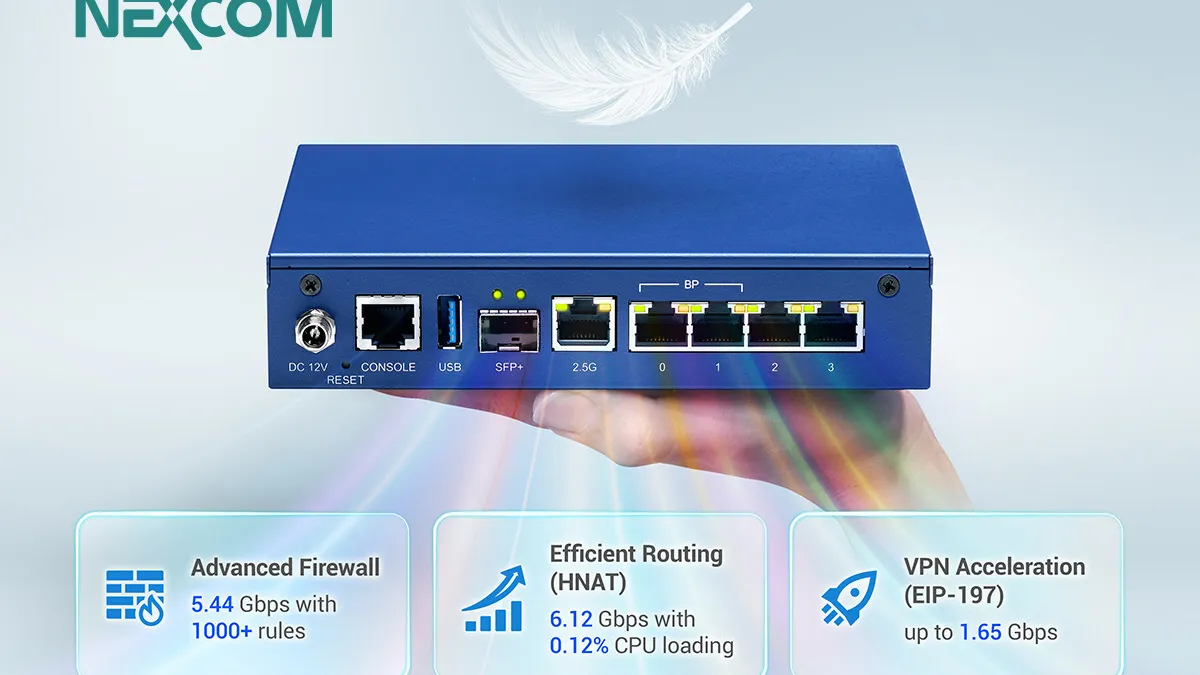 NEXCOM Unveils DTA 1600 to Solve SMB Network Constraints with Enterprise-grade Security