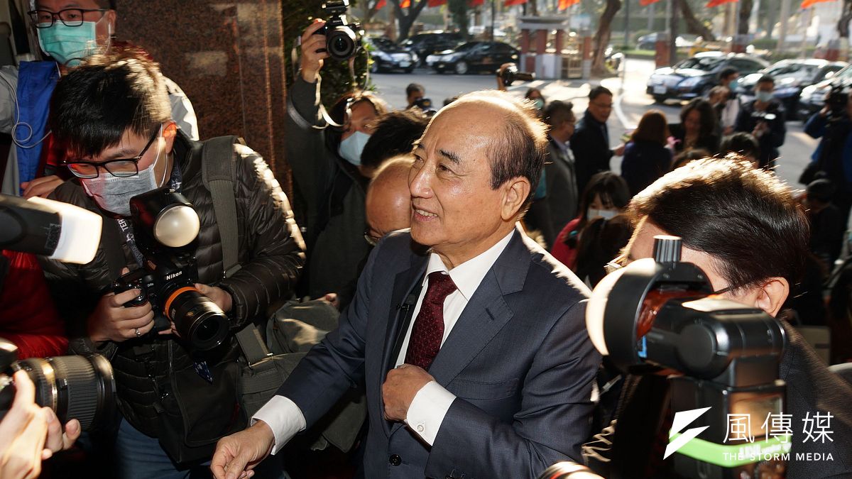 國民黨上周二宣布將由前立法院長王金平率團出席海峽論壇,這個周一就宣布不出團了。(盧逸峰攝) 國民黨上周二宣布將由前立法院長王金平率團出席海峽論壇,這個周一就宣布不出團了。(盧逸峰攝)